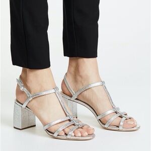 Loeffler Randall, Elena, Silver Slingback Sandal